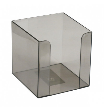 Куб для паперу Delta D4005-28, 90х90х90 мм, димчатий