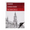 Папір копіювальний Axent 3301-01-A, А4, 100 аркушів, чорний