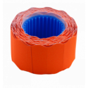 Цінник BUROMAX 26x12мм (500шт 6м) фігурний зовнішнє намотування помаранчевий (BM.282202-11)