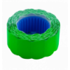 Ценники BUROMAX 22x12мм (500шт 6м) фигурные внешняя намотка зеленые (BM.282201-04)