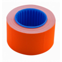 Ценники BUROMAX 26x16мм (375шт 6м) прямоугольные внешняя намотка оранжевые (BM.282103-11)