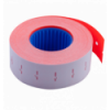 Цінник BUROMAX 22x12мм (1000шт 12м) прямокутний внутрішнє намотування червоний (BM.281101-05)