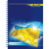 Зошит для нотаток MY COUNTRY BM.2412, А5, 96 арк., клітинка, тверда обкладинка