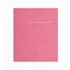 Зошит для нотаток BAROCCO, В5, 80 арк., клітинка, пластикова обкладинка, рожевий