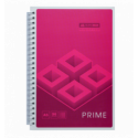 Зошит для нотаток PRIME BM.24551101-10, А5, 96 арк., клітинка, картонна обкладинка, рожевий