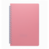 Зошит для нотаток FRESH, L2U, А5, 60 арк., нелінований, св.-рожевий, пласт.обкладинка