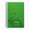 Зошит для нотаток PRIME, А5, 96 арк., клітинка, картонна обкладинка, салатовий ( BM.24551101-15 )