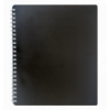 Тетрадь для записей CLASSIC, B5, 80 л., клетка, пластиковая обложка, черная