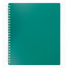 Тетрадь для записей CLASSIC, B5, 80 л., клетка, пласт. обл., зеленая ( BM.2419-004 )