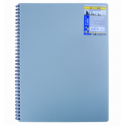 Зошит для нотаток CLASSIC, А6, 80 арк., клітинка, пластикова обкладинка, сірий