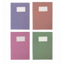 Зошит канцелярський, А4, 48 арк., клітинка, офсет, картонна обкладинка, асорті