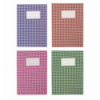 Зошит канцелярський, А4, 48 арк., клітинка, офсет, карт. обкл., асорті ( BM.2450 )