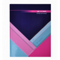 Книга канцелярська MODEST, А4, 144 арк., клітинка, офсет, тверда ламінована обкладинка,темно-синя (