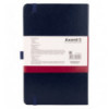Книга записная Axent Partner 8201-02-A, A5-, 125x195 мм, 96 листов, клетка, твердая обложка, синяя