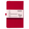 Книга записная Axent Partner 8201-03-A, A5-, 125x195 мм, 96 листов, клетка, твердая обложка, красная
