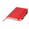 Книга записная Axent Partner 8306-05-A, A5-, 125x195 мм, 96 листов, точка, твердая обложка, красная