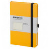 Книга записна Axent Partner 8306-08-A, A5-, 125x195 мм, 96 аркушів, крапка, тверда обкладинка, жовта