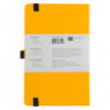 Книга записная Axent Partner 8306-08-A, A5-, 125x195 мм, 96 листов, точка, твердая обложка, желтая