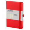 Книга записна Axent Partner 8308-05-A, A5-, 125x195 мм, 96 аркушів, лінія, тверда обкладинка, червон