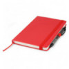 Книга записна Axent Partner 8308-05-A, A5-, 125x195 мм, 96 аркушів, лінія, тверда обкладинка, червон