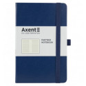 Книга записна Axent Partner 8308-02-A, A5-, 125x195 мм, 96 аркушів, лінія, тверда обкладинка, темно-