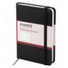 Книга записная Axent Partner 8301-01-A, A6-, 95x140 мм, 96 листов, клетка, твердая обложка, черная
