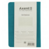 Книга записная Axent Nuba Soft 8604-07-A, A6+, 115x160 мм, 96 листов, клетка, гибкая обложка, голуба