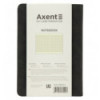 Книга записная Axent Nuba Strong 8603-01-A, A6+, 115x160 мм, 96 листов, клетка, твердая обложка, чёр
