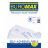 Етикетки BUROMAX BM.2852 самоклеючі, 52,5х29,7мм 40шт/л 100л