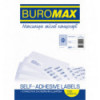 Етикетки BUROMAX BM.2864 самоклеючі, 38х21,2мм 65шт/л 100л