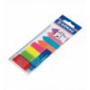 Закладки пластикові з клейким шаром: 4 + 4 кольори по 25 аркушів, неон
