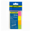 Закладки паперові NEON, 50x20 мм, 4 кол. по 30 арк. ( BM.2330-98 )