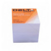 Папір для нотаток білий AXENT Delta D8005, 90х90х80 мм, непроклеєний, білий