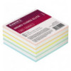 Бумага для заметок цветная AXENT Elite “Mix” 8016-A, 90х90х40 мм, непроклеенная