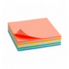 Бумага для заметок цветная AXENT Elite "Color” 8024-A, 90х90х20 мм, непроклеенная