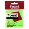Стикеры Axent 2414-12-A 75x75мм 80л неоновый зелёный