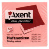 Стікери Axent 2314-03-A 75x75мм 100арк рожевий