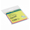 Блок паперу для нотаток NEON BM.2312-97, 76х76 мм, 4 кол. по 25 арк.