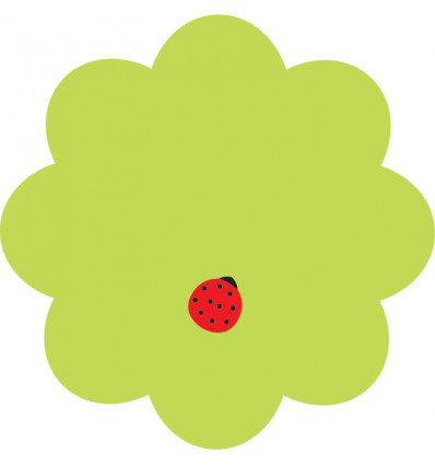 Блок бумаги с липким слоем Axent Flower 2444-05-A, 70х70мм, 50 листов