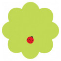 Блок паперу з липким шаром Axent 70х70мм 2444-05-A, Flower, 50 аркушів