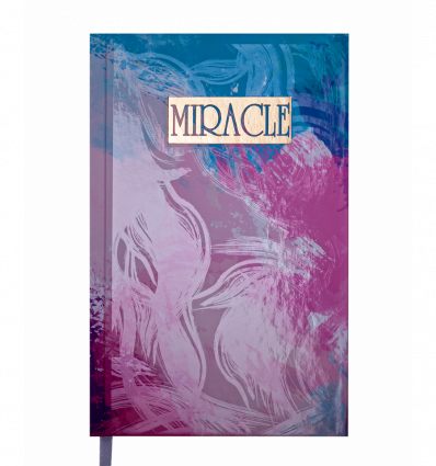 Ежедневник недат. MIRACLE, A6, фиолетовый