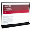 Табличка информационная горизонтальная Axent 6265-01-A, A4, черная