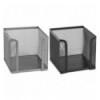 Куб для бумаги Axent 2112-03-A, 100х100х100 мм, металлическая сетка, серебристый