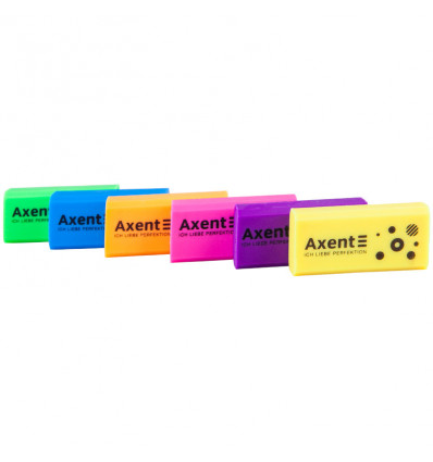 Ластик Axent Neon 1197-A, ассорти цветов
