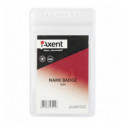 Бейдж Axent 4529-A вертикальний, замок zip lock, прозорий, 54х82 мм ( 4529-A )