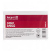 Бейдж Axent 4501-A на заколці, 90х57 мм ( 4501-A )