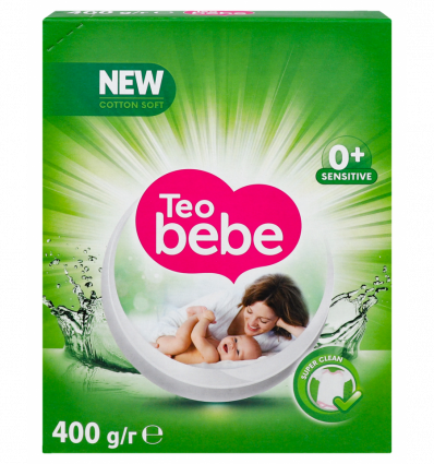 Порошок стиральный Teo Bebe Aloe Vera Automat для детских вещей 400г