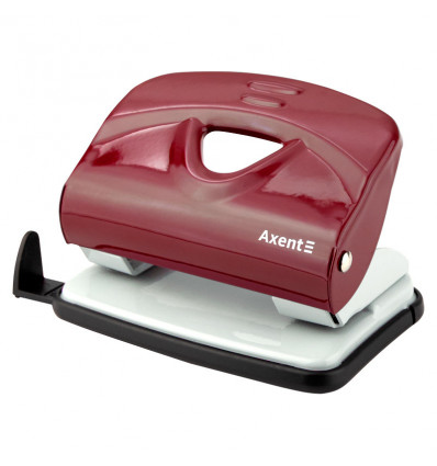 Діркопробивач Axent Exact-2 3920-06-A, металевий корпус, 20 аркушів, червоний ( 3920-06-A )