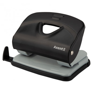 Дырокол Axent Exakt-2 3920-01-A металлический, 20 листов, черный