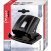 Дырокол металлический ESSENTIALS METAL, 30/35л., черный ( MP.403411 )